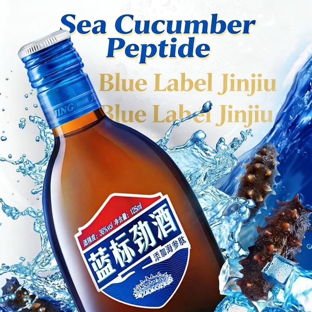 中国劲酒 Jing Jiu 125ml x 6 Blue 36% vol Chinese Tonic Liquor Gift Set