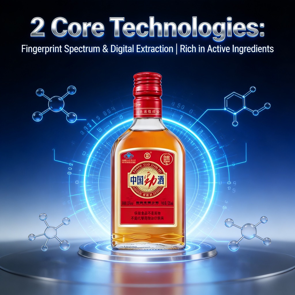 中国劲酒 Jing Jiu 125ml 35% vol Chinese Health Wine