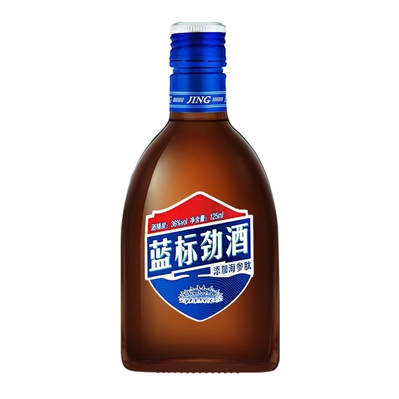 中国劲酒 36%vol JING Blue 125ml*1 + 35%vol 50ml 【JING Red / JING Blue – Choose One】