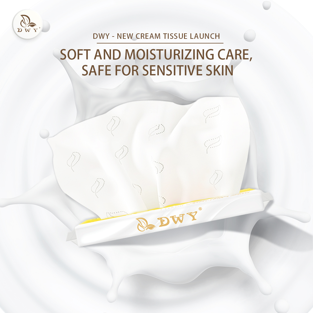 【10packs】4-ply Lotion Tissue  Soft baby tissues