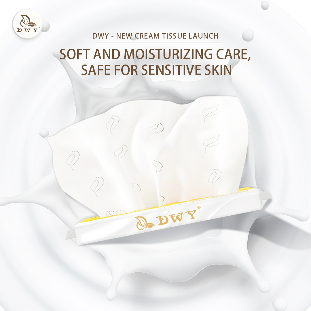 【10packs】4-ply Lotion Tissue Soft baby tissues
