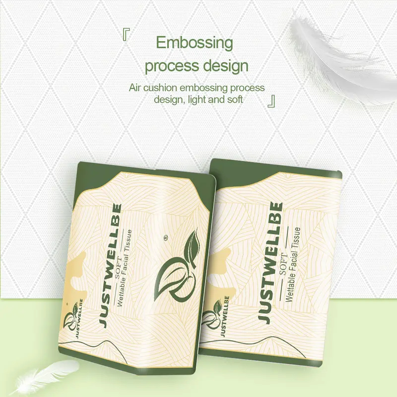 【10 Packs】5-Ply Thick Virgin Wood Pulp Tissue