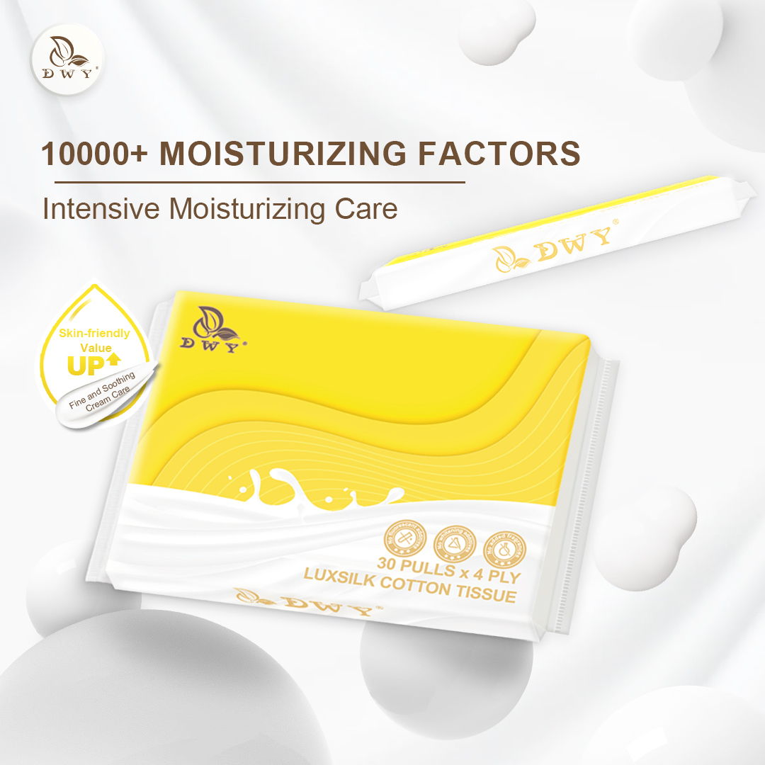 【10packs】4-ply Lotion Tissue Soft baby tissues