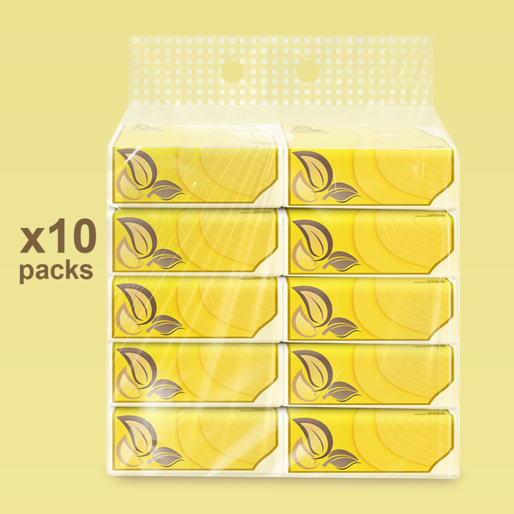 【10/20/30pacs】DWY Tisu Viral Murah 5-PLY Thickened Tissues Premium Virgin Wood Pulp No Fluorescent Agents