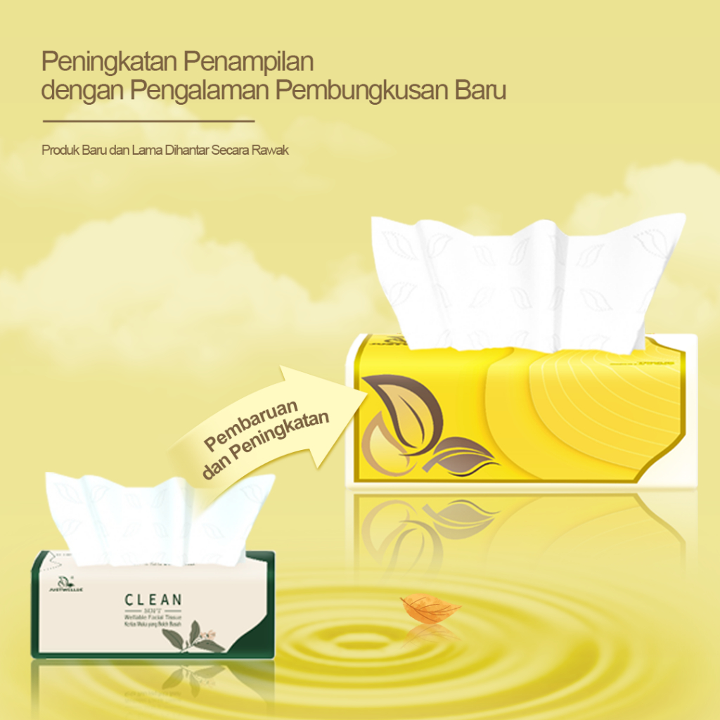 【10/20/30pacs】DWY Tisu Viral Murah 5-PLY Thickened Tissues Premium Virgin Wood Pulp No Fluorescent Agents