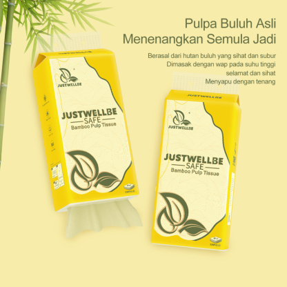 【9Packs】DWY Tisu Gantung 9 Pack Tisu Gantung Bamboo Hanging Tissue Tisu Gantung 4-Ply Thick No Fluorescent
