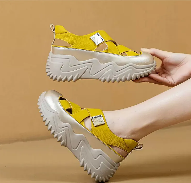 All-match open-toe thick-soled sandals