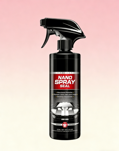 Car Ceramic Coating Spray: Mirror-Like Gloss & Instant Hydrophobic Rain Repellent, Ultimate UV Shield