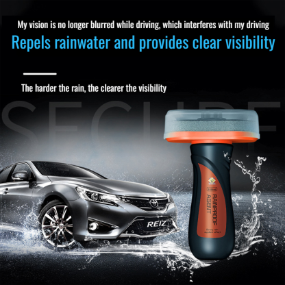 Auto Glass Oil Film Remover & Watermark Cleaner – Heavy Duty Windshield Stripper for Crystal Clear Vision (Rain & Night Drive Essential)