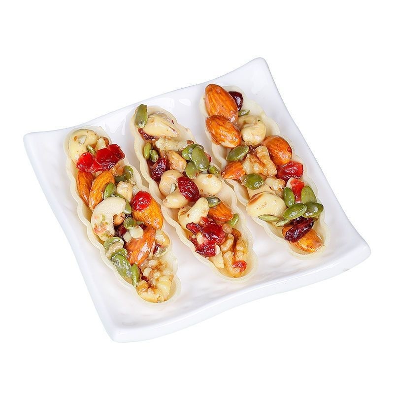 Halal Superfood Nut Boats (Crispy Nut Tarts) – Premium Almonds & Cashews – Halal Friendly Healthy Snack (Oven Baked)