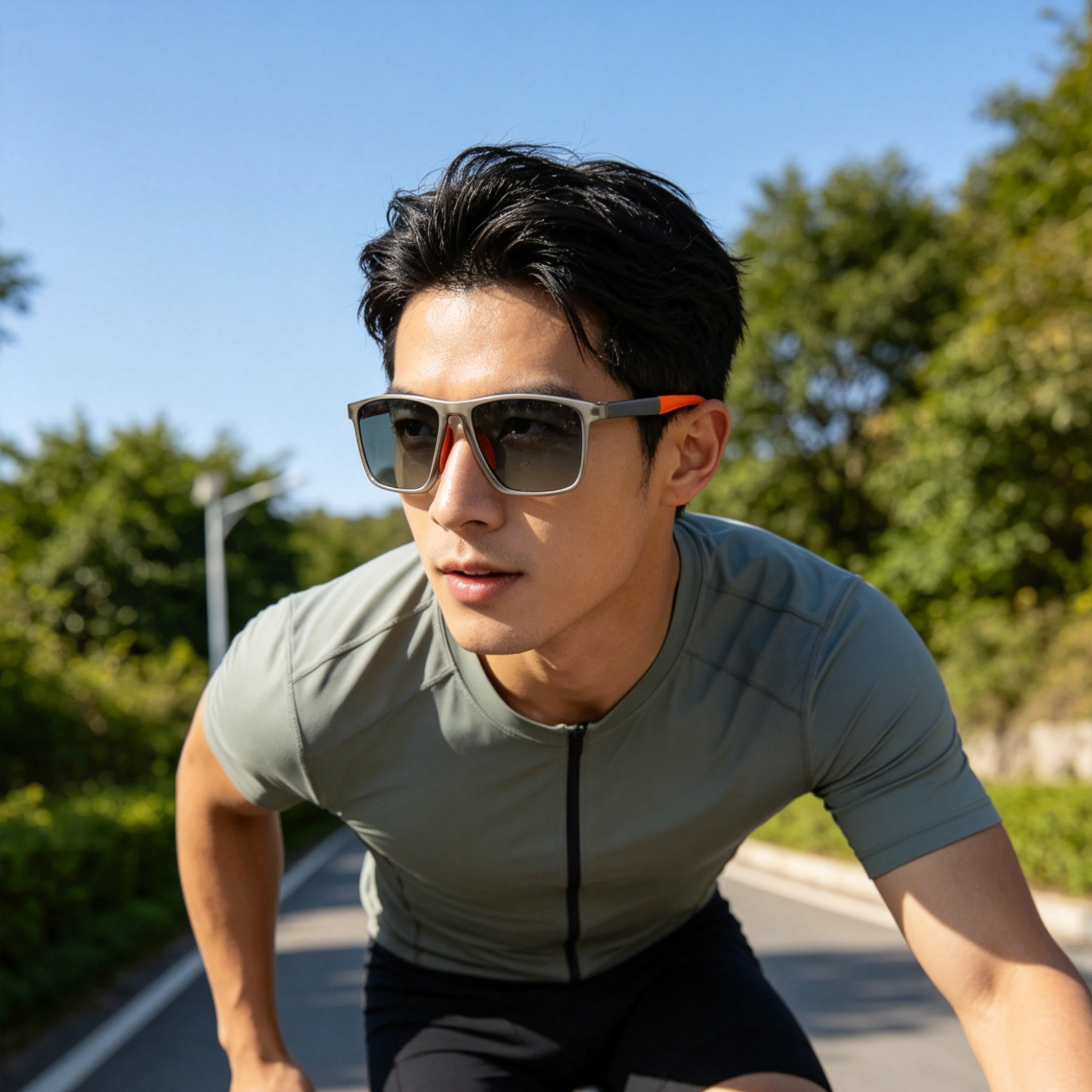 Sports-style 2-in-1 UV-protective photochromic reading glasses | Photochromic Sports Reading Glasses | UV400 Progressive Multifocal Readers