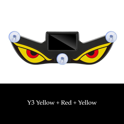 Devil Eye Solar Car LED Light | Wireless Anti-Theft Warning Light | Waterproof Neon Effect