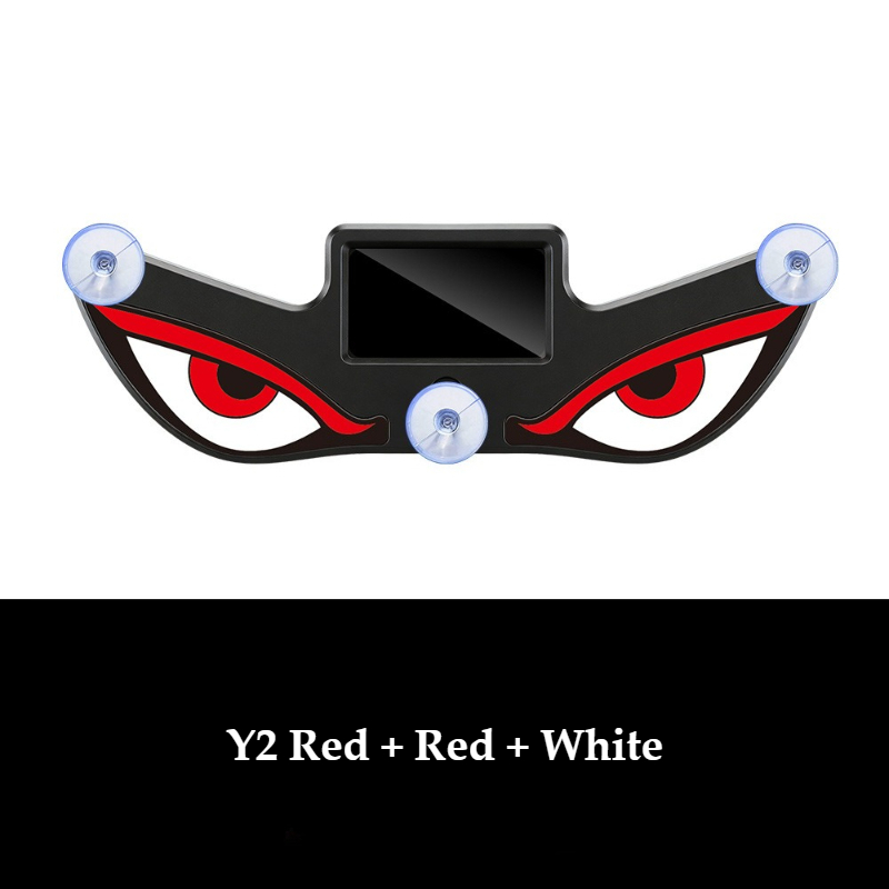 Devil Eye Solar Car LED Light | Wireless Anti-Theft Warning Light | Waterproof Neon Effect