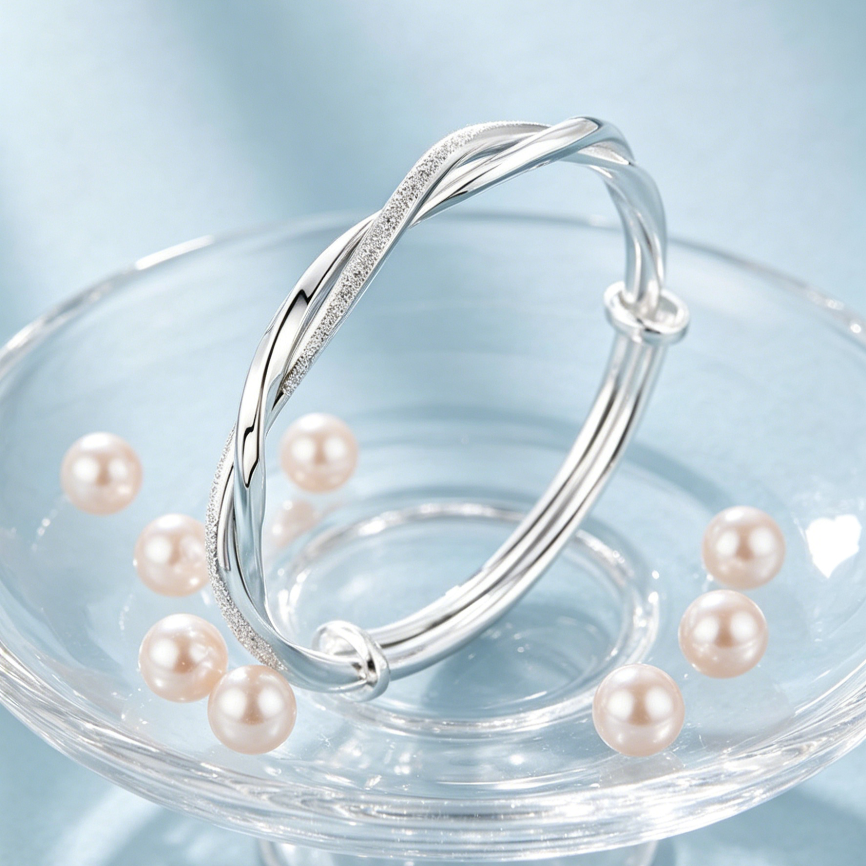 【Infinite Good Fortune】Möbius Strip Tiny Sparkling Energy Bracelet