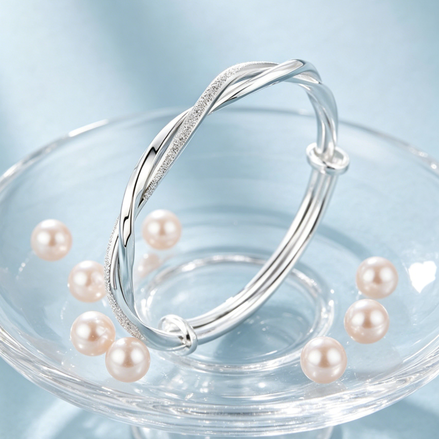 【Infinite Good Fortune】Möbius Strip Tiny Sparkling Energy Bracelet