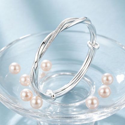 【Infinite Good Fortune】Möbius Strip Tiny Sparkling Energy Bracelet