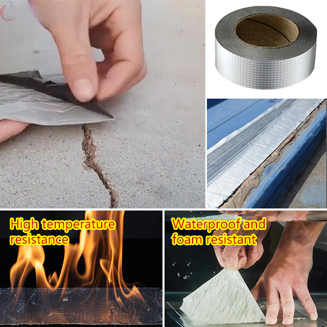 Strong waterproof leak-trapping tape