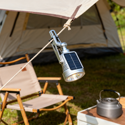 Smart AI sensor solar clip light