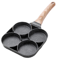 Nonstick four-hole omelette artifact