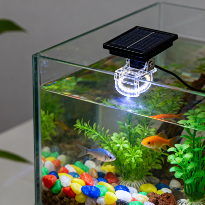 Smart AI sensor solar clip light