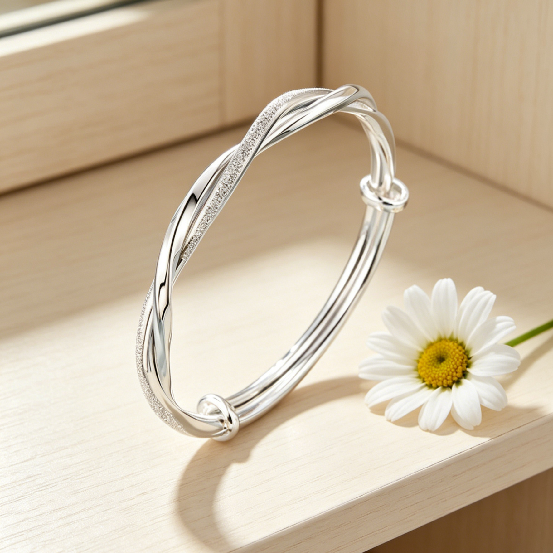 【Infinite Good Fortune】Möbius Strip Tiny Sparkling Energy Bracelet