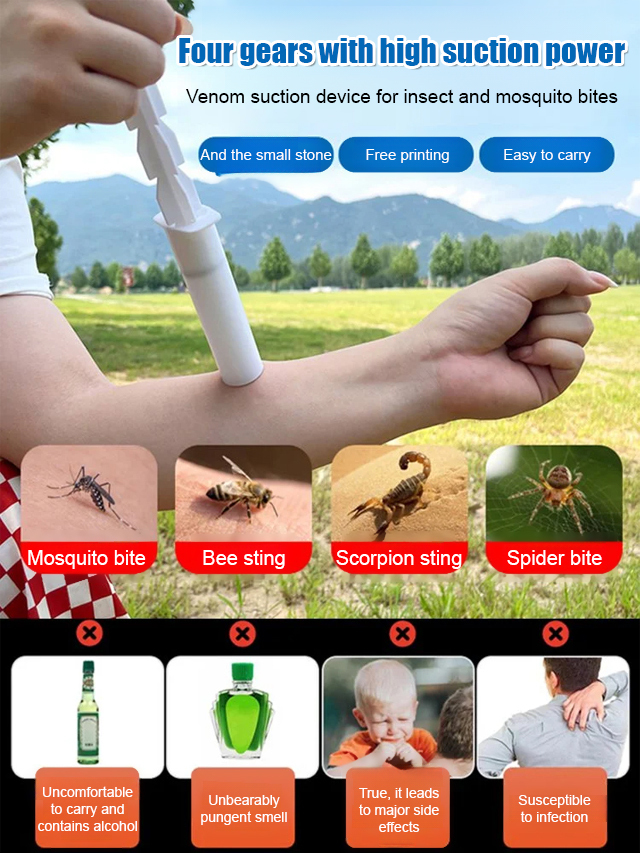 Vacuum Insect Bite Venom Extractor