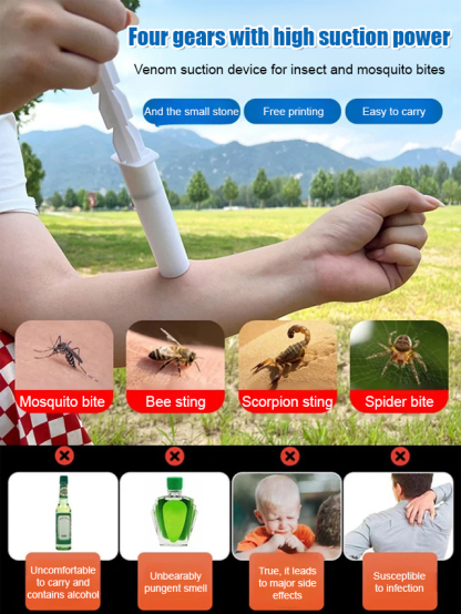 Vacuum Insect Bite Venom Extractor