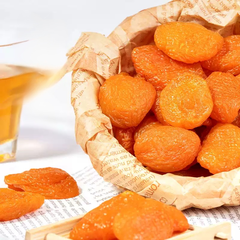 Dried Golden Apricot Natural Farmer's Coreless Apricot Meat Fruit Snacks Candied Fruit Dried Apricot