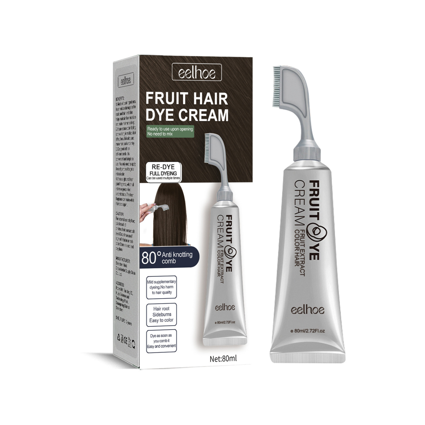 Natural black hair cream