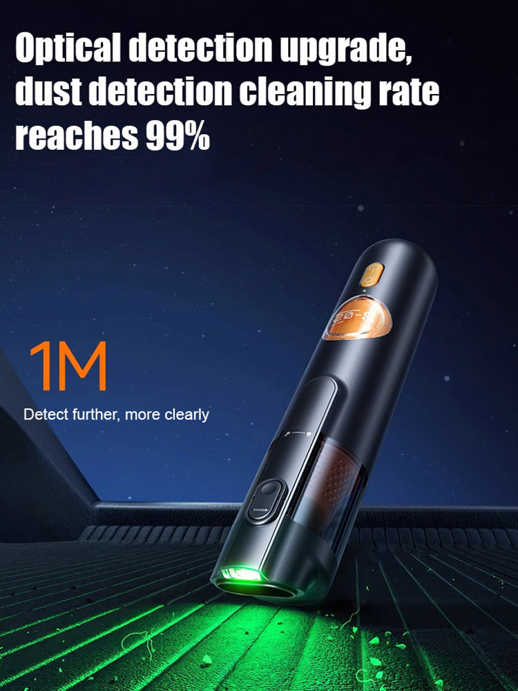 5-in-1 Smart Handheld Cordless Vacuum Cleaner - High-Power Suction &Intelligent Dust Sensor - Multi-Purpose for Home, Car, Sofa & Pet Hair