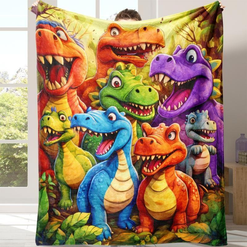 Flannel air conditioning blanket double-sided fleece