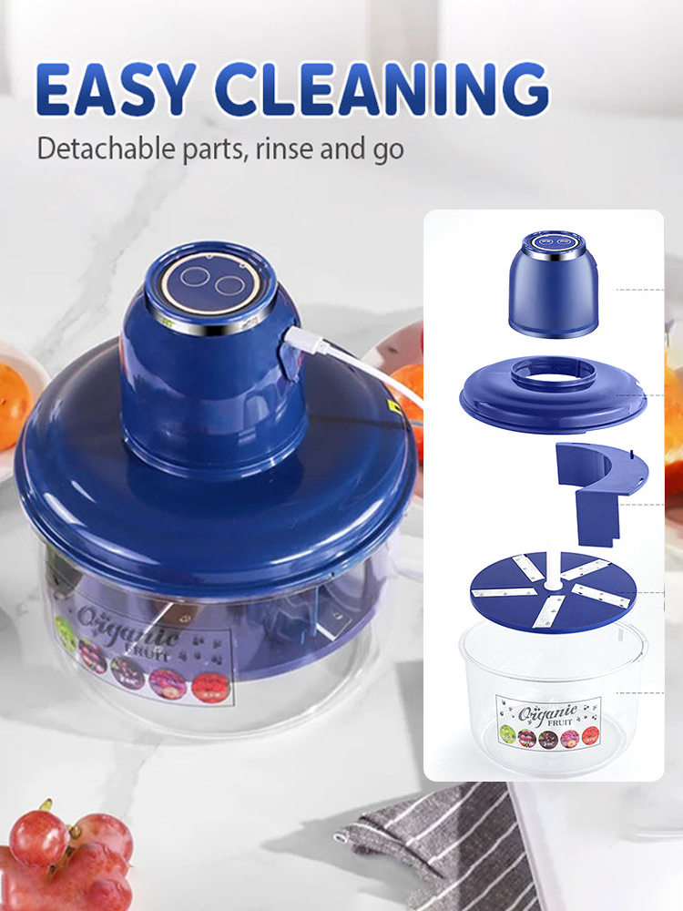 Portable automatic fruit peeler