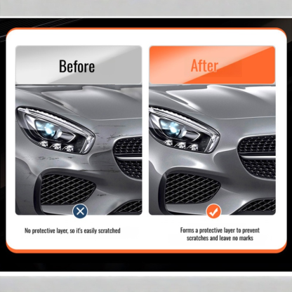 Auto Glass Oil Film Remover & Watermark Cleaner – Heavy Duty Windshield Stripper for Crystal Clear Vision (Rain & Night Drive Essential)