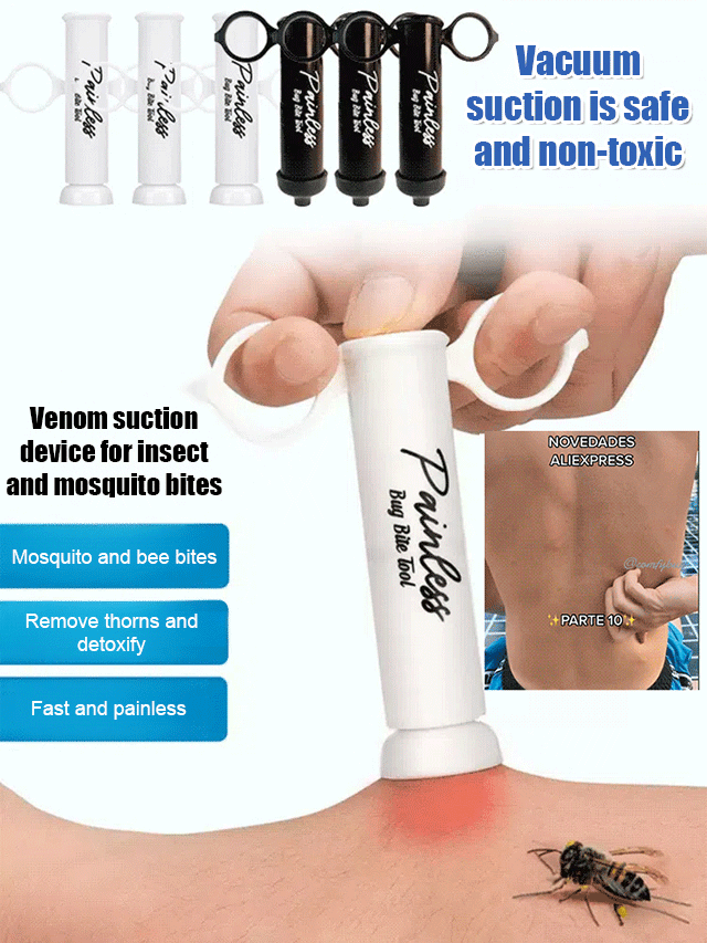 Vacuum Insect Bite Venom Extractor