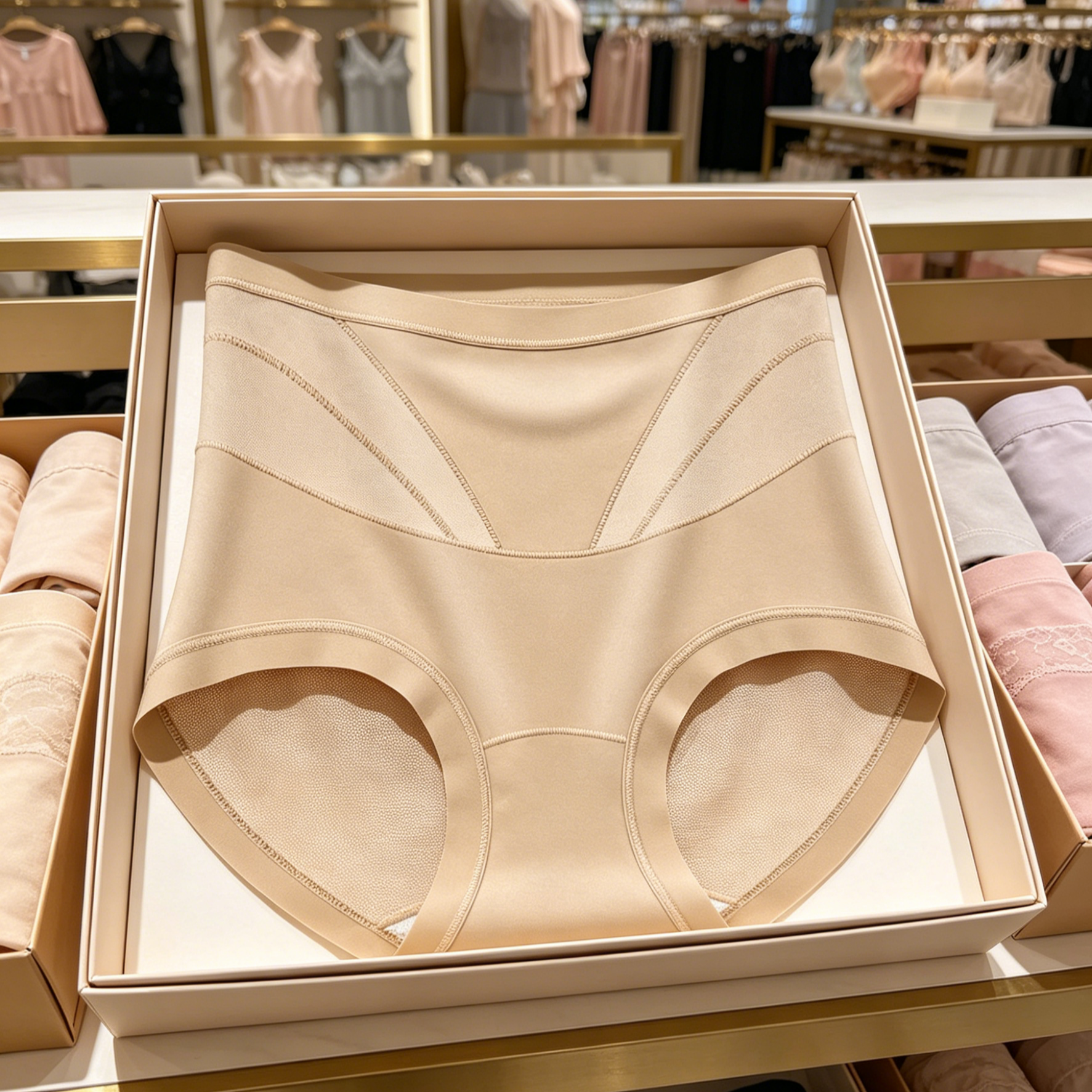 Cooling Seamless High-Waisted Shapewear | Tummy Control & Peach Booty Lift