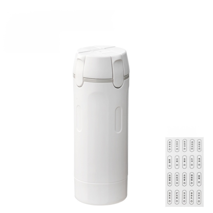 Portable 4-in-1 Travel Bottle | Leak-Proof Toiletry Organizer | 4 Compartments Dispenser | Luggage Space Saver | TSA Approved Refillable Tube | Travel & Business Trip Essential
