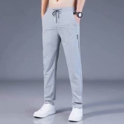 Men's Ice Silk Cooling Pants | Instant 5°C Cooler Feel Breathable Summer Trousers