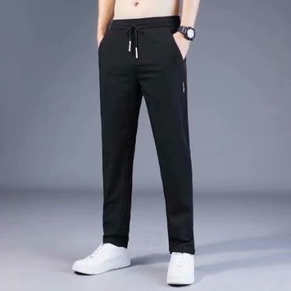 Men's Ice Silk Cooling Pants | Instant 5°C Cooler Feel Breathable Summer Trousers