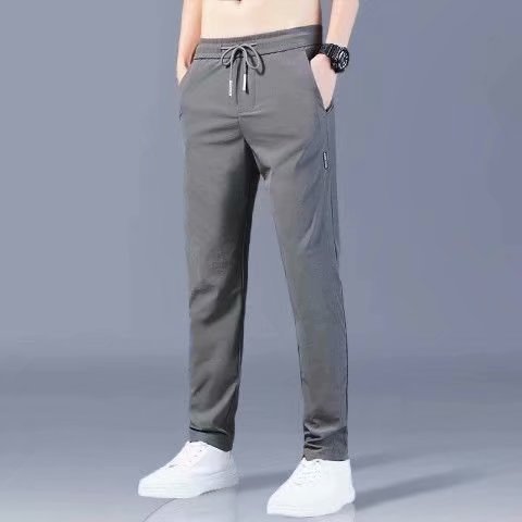 Men's Ice Silk Cooling Pants | Instant 5°C Cooler Feel Breathable Summer Trousers