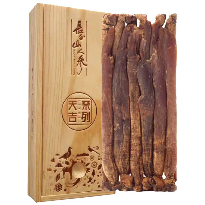 Changbai Mountain Ginseng, Whole Molded Red Ginseng,Gift Box, 100g/Box