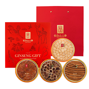 Changbai Mountain Ginseng, White Ginseng Slices, Gift Box, 120g/Box