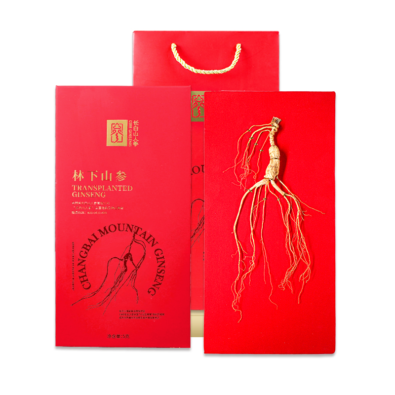 Wild Ginseng, Gift Box, 5g/Box-Changbai Mountain Ginseng-CBM GINSENG