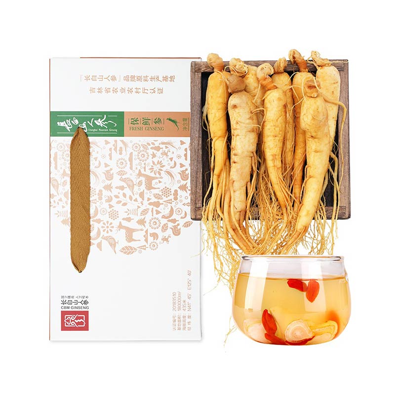 Fresh-Preserved Ginseng, 150g/box - Changbai Mountain Ginseng