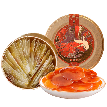 Changbai Mountain Ginseng Red Ginseng Honey Slices, 50g/Box