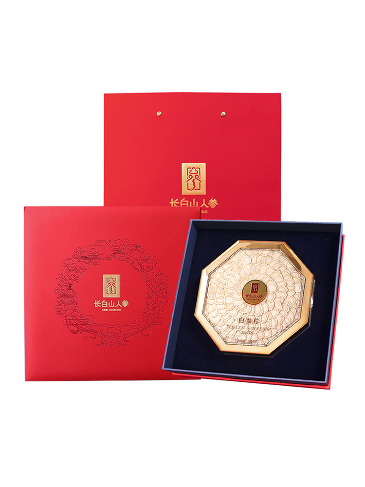 American Ginseng Slices with Star Anise Gift Box-Changbai Mountain Ginseng-CBM GINSENG