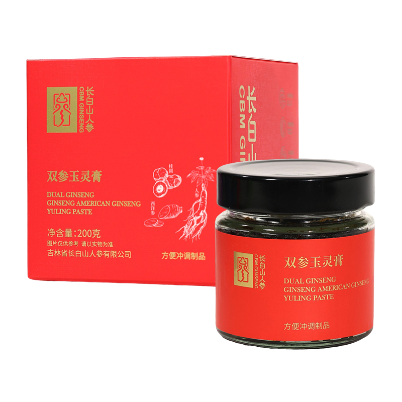 Changbai Mountain Ginseng Double Ginseng Yuling Paste