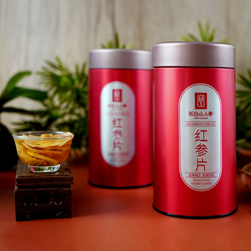 Red Ginseng Slices, 100g-Changbai Mountain Ginseng-CBM GINSENG