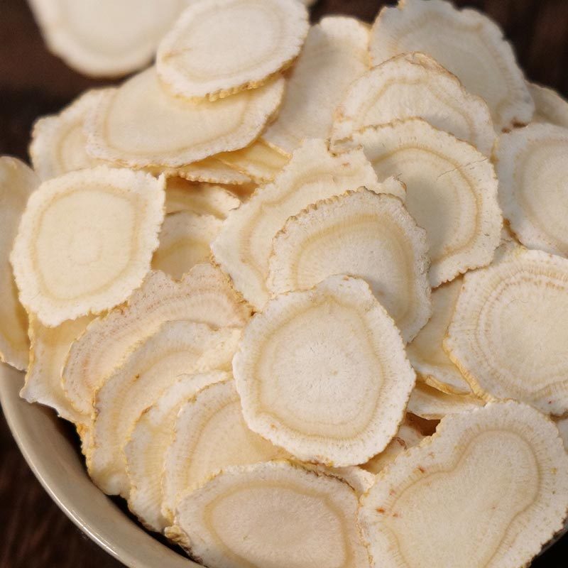 Classic Gift Box of White Ginseng Slices,100g/Box, φ1.6-1.8-Changbai Mountain Ginseng-CBM GINSENG