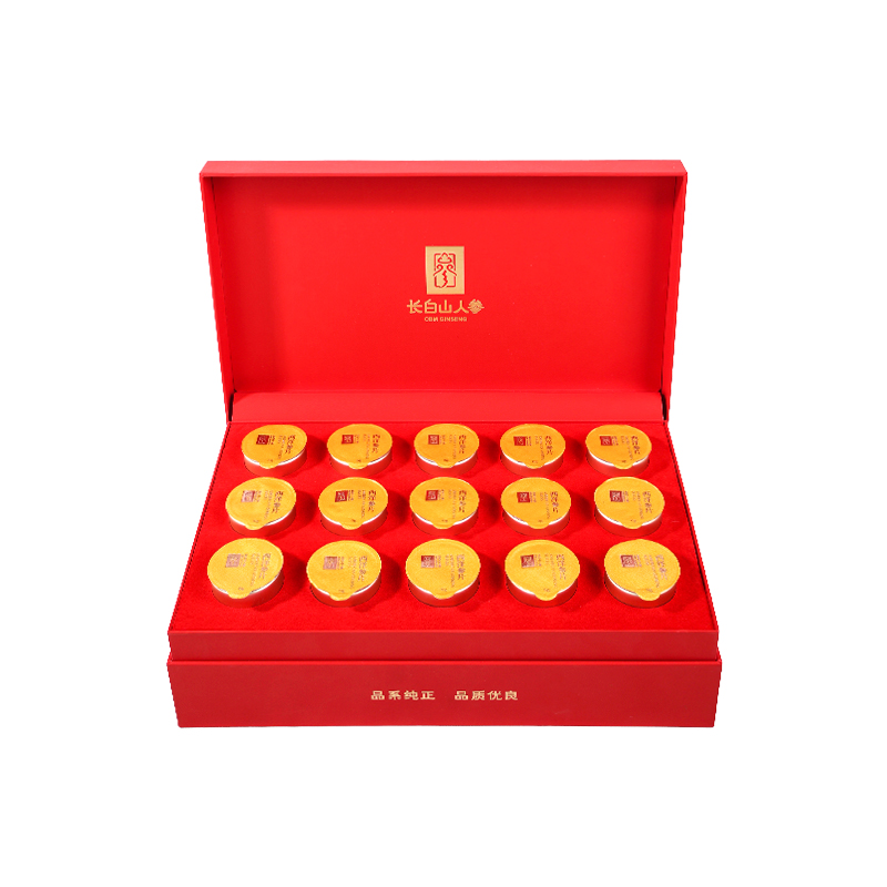 American Ginseng Slices, Small Can 90g/Box-Changbai Mountain Ginseng-CBM GINSENG