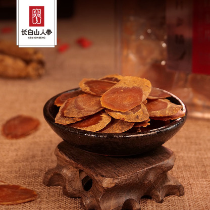 Red Ginseng Slices, 100g/Box-Changbai Mountain Ginseng